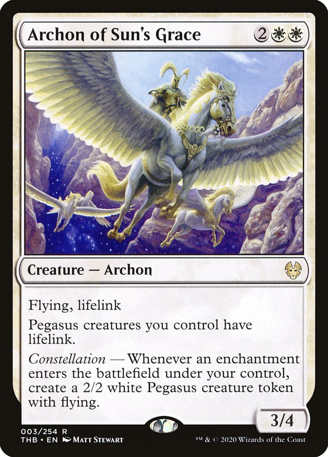 Archon of Sun's Grace [Theros Beyond Death] | Gate City Games LLC