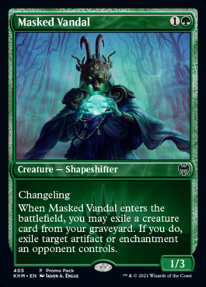 Masked Vandal (Promo Pack) [Kaldheim Promos] | Gate City Games LLC