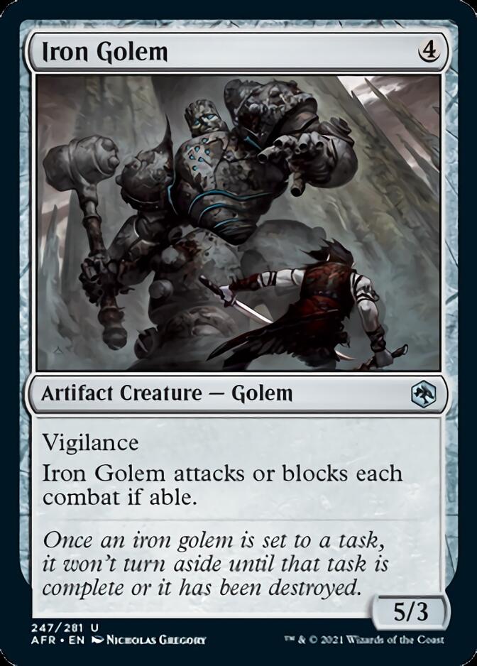 Iron Golem [Dungeons & Dragons: Adventures in the Forgotten Realms] | Gate City Games LLC