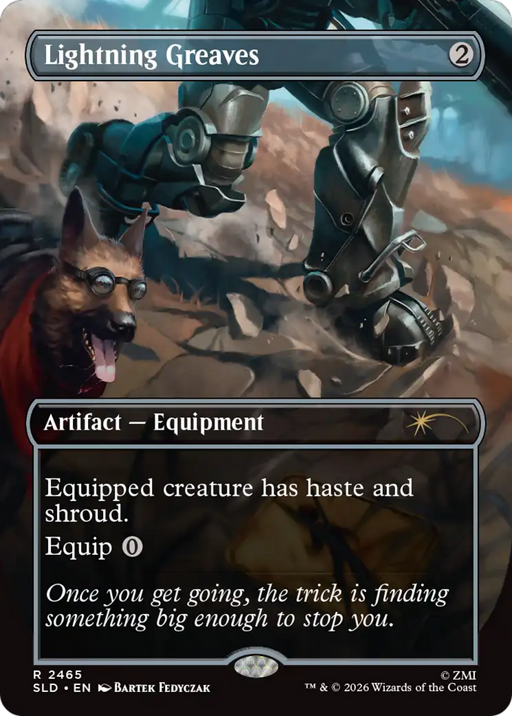 Lightning Greaves (2465) [Secret Lair Drop Series] | Gate City Games LLC
