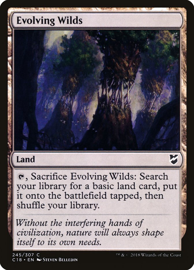 Evolving Wilds [Commander 2018] | Gate City Games LLC