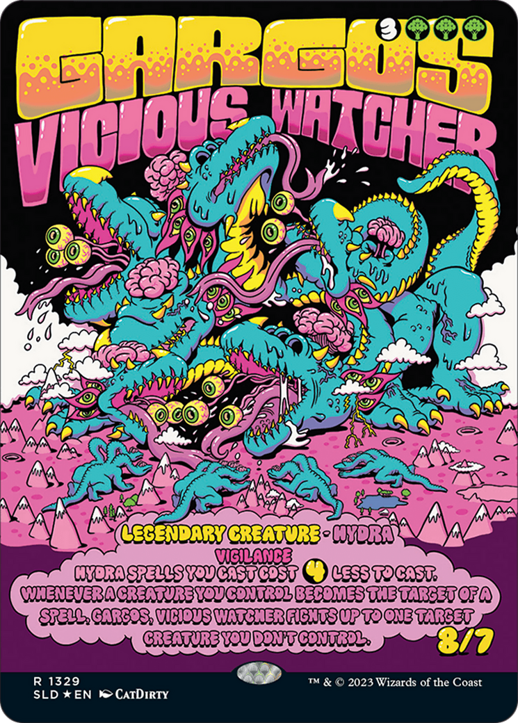 Gargos, Vicious Watcher [Secret Lair Drop Series] | Gate City Games LLC