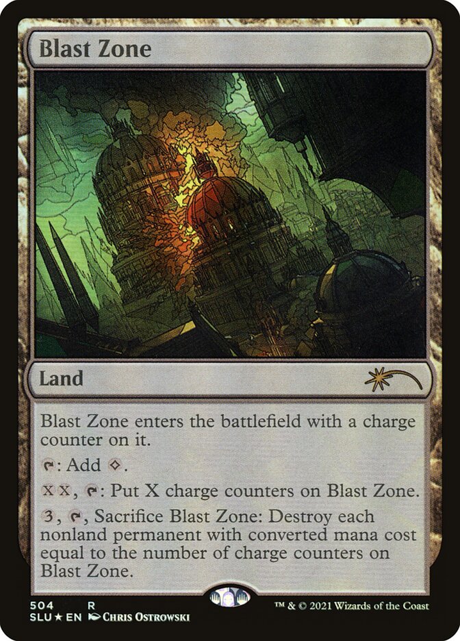 Blast Zone [Secret Lair: Ultimate Edition 2] | Gate City Games LLC