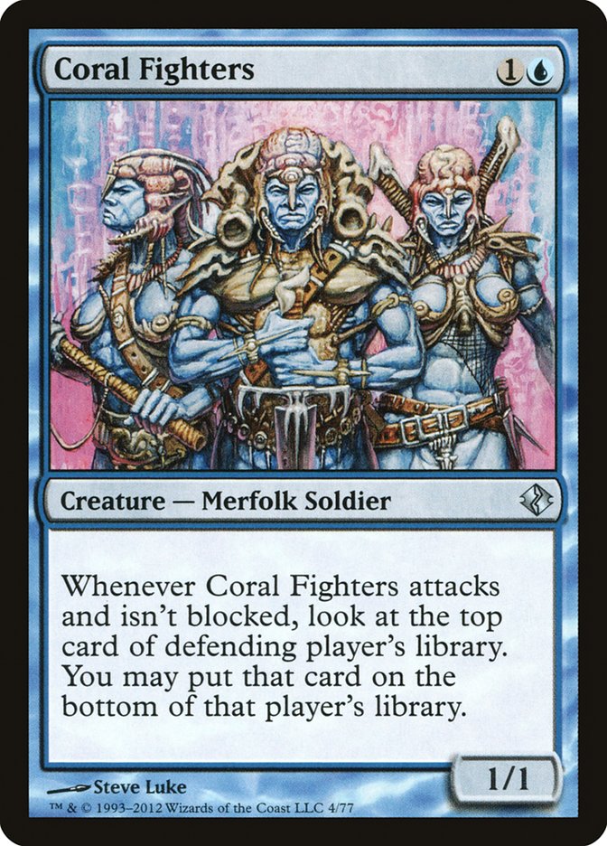 Coral Fighters [Duel Decks: Venser vs. Koth] | Gate City Games LLC
