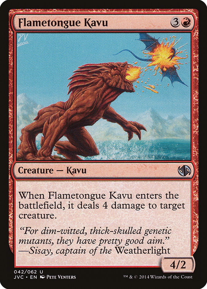 Flametongue Kavu [Duel Decks Anthology] | Gate City Games LLC