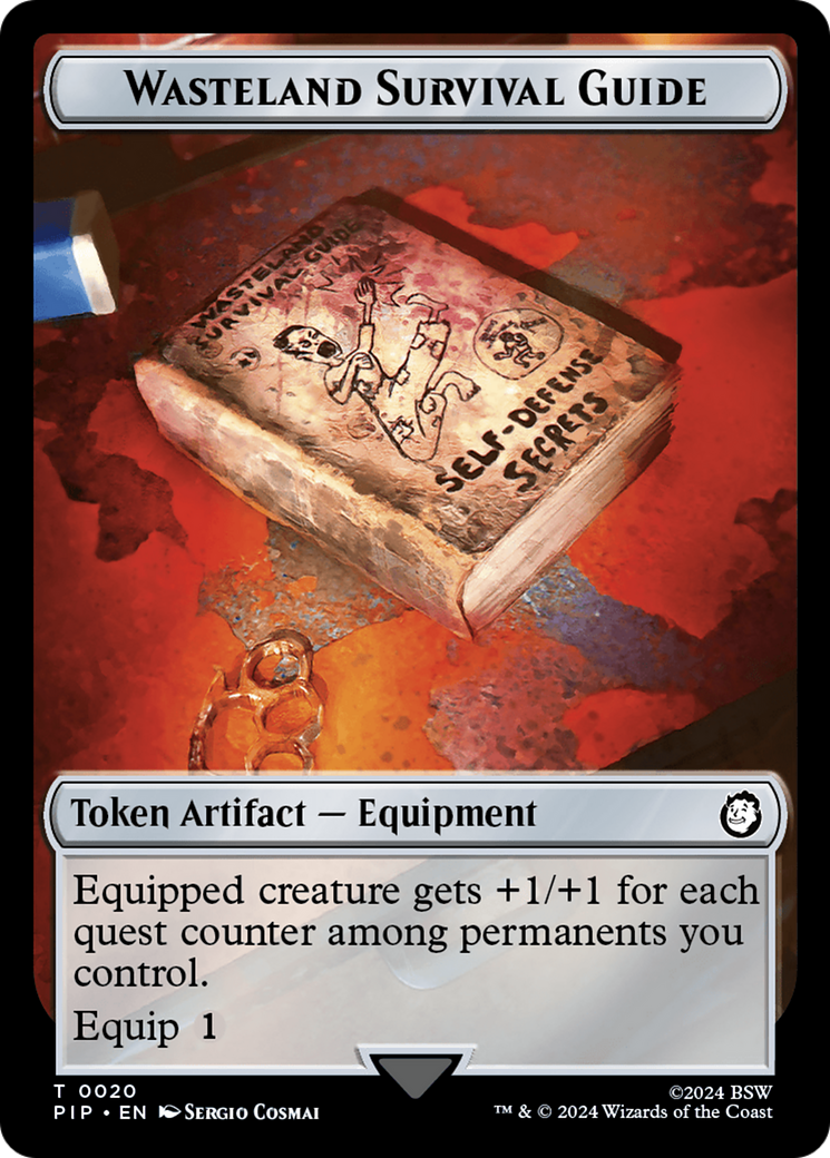 Food (0013) // Wasteland Survival Guide Double-Sided Token [Fallout Tokens] | Gate City Games LLC