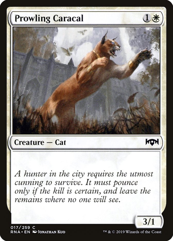 Prowling Caracal [Ravnica Allegiance] | Gate City Games LLC