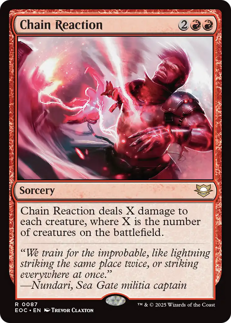 Chain Reaction [Edge of Eternities Commander] | Gate City Games LLC