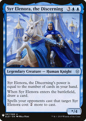 Syr Elenora, the Discerning [Mystery Booster] | Gate City Games LLC