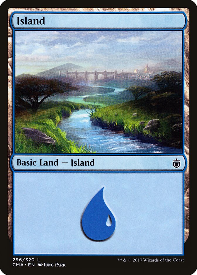 Island (296) [Commander Anthology] | Gate City Games LLC