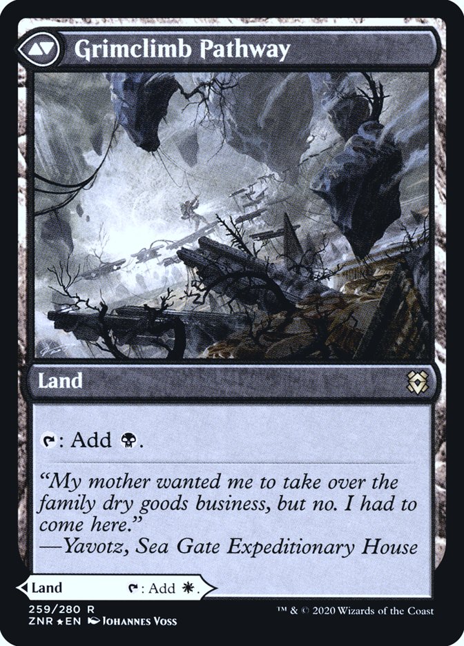 Brightclimb Pathway // Grimclimb Pathway [Zendikar Rising Prerelease Promos] | Gate City Games LLC