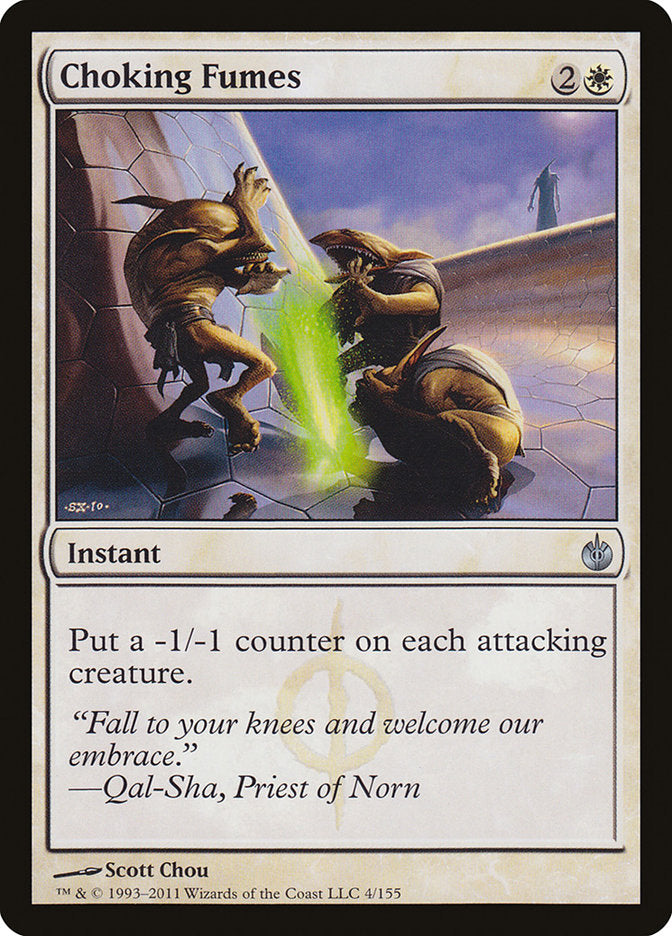 Choking Fumes [Mirrodin Besieged] | Gate City Games LLC