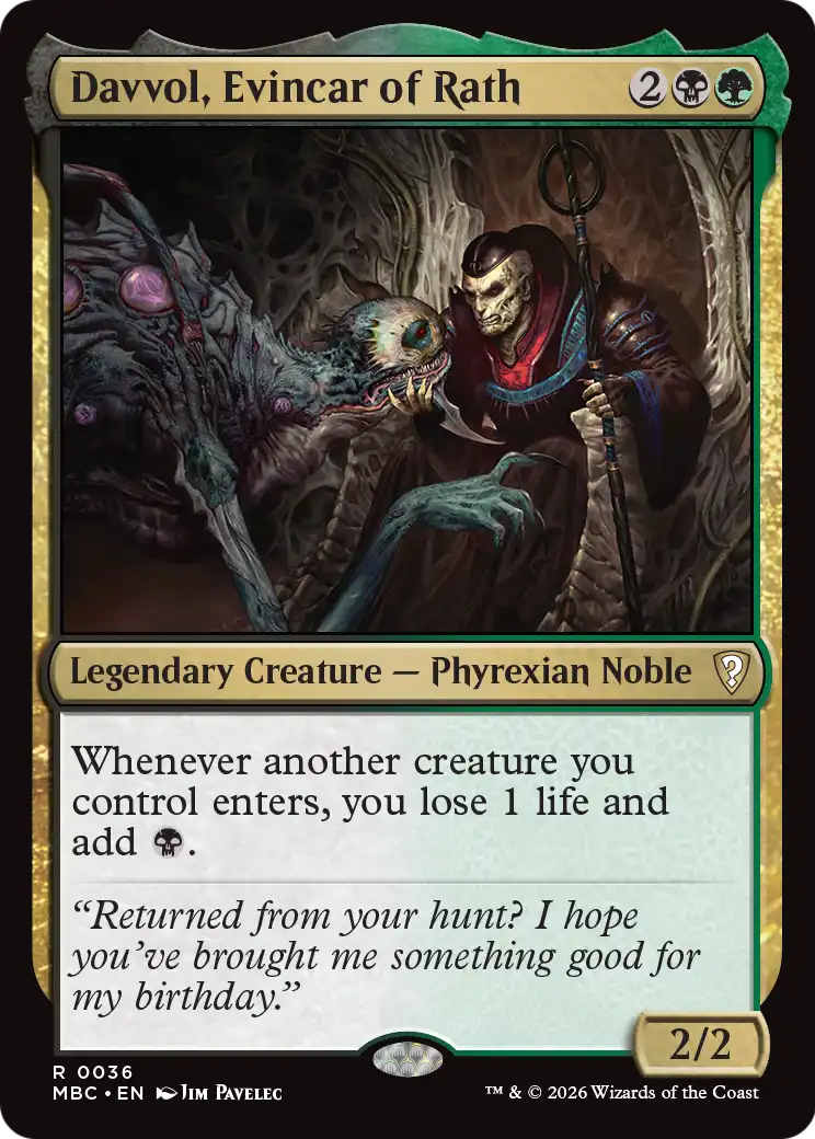 Davvol, Evincar of Rath [Mystery Booster: Commander Edition] | Gate City Games LLC