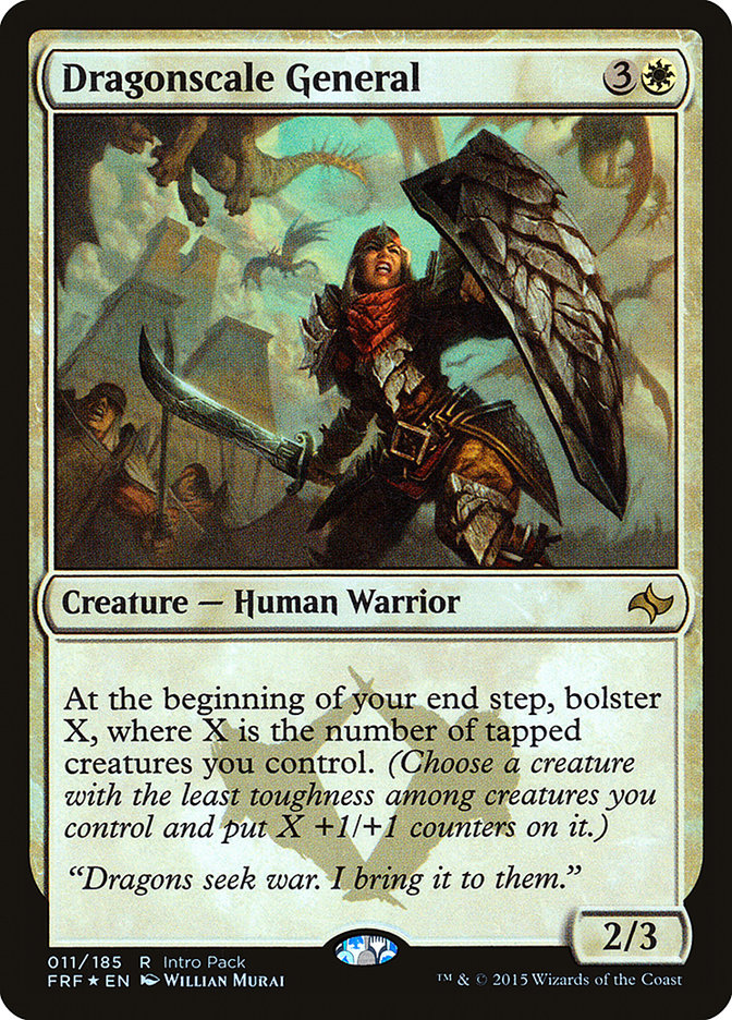 Dragonscale General (Intro Pack) [Fate Reforged Promos] | Gate City Games LLC
