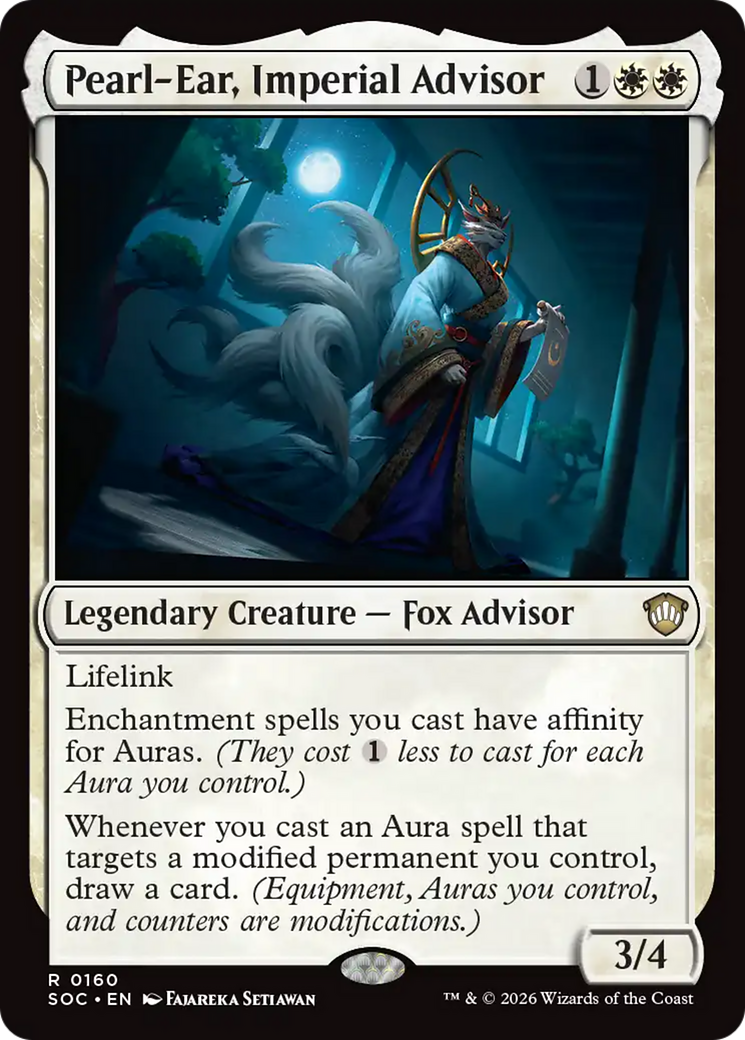 Pearl-Ear, Imperial Advisor [Secrets of Strixhaven Commander] | Gate City Games LLC