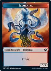 Elemental (020) // Copy Double-Sided Token [Commander 2021 Tokens] | Gate City Games LLC