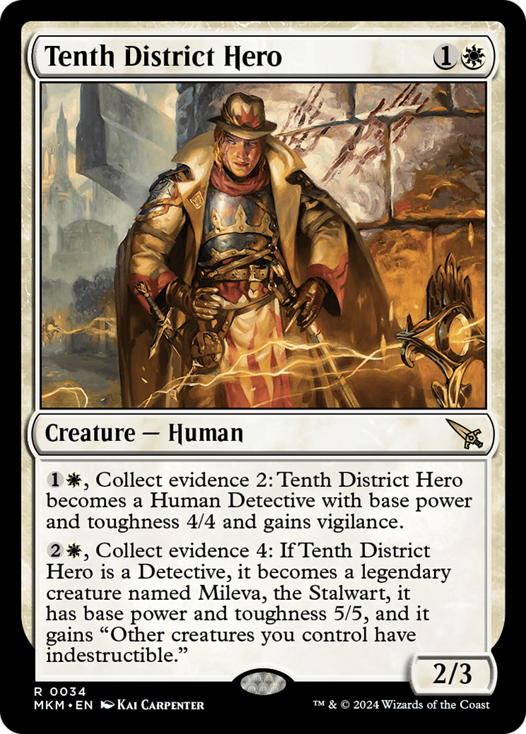 Tenth District Hero [Murders at Karlov Manor] | Gate City Games LLC