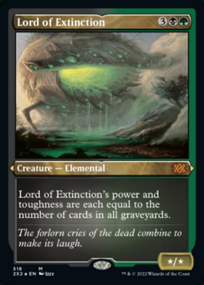 Lord of Extinction (Foil Etched) [Double Masters 2022] | Gate City Games LLC