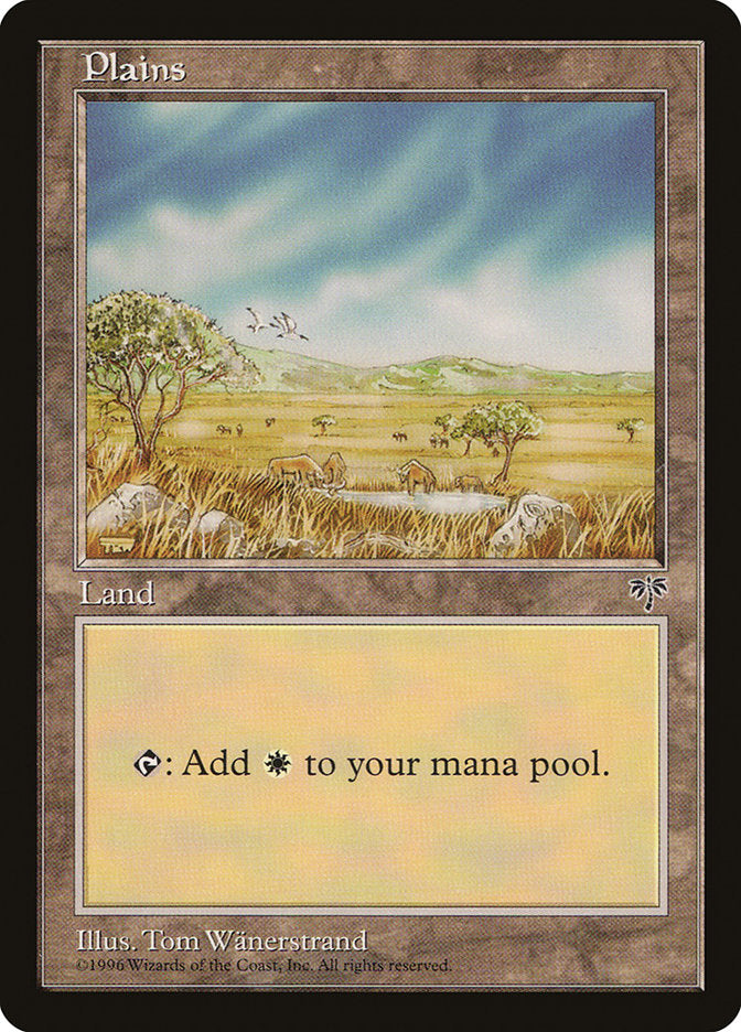 Plains (No Zebras / Signature on Left) [Mirage] | Gate City Games LLC