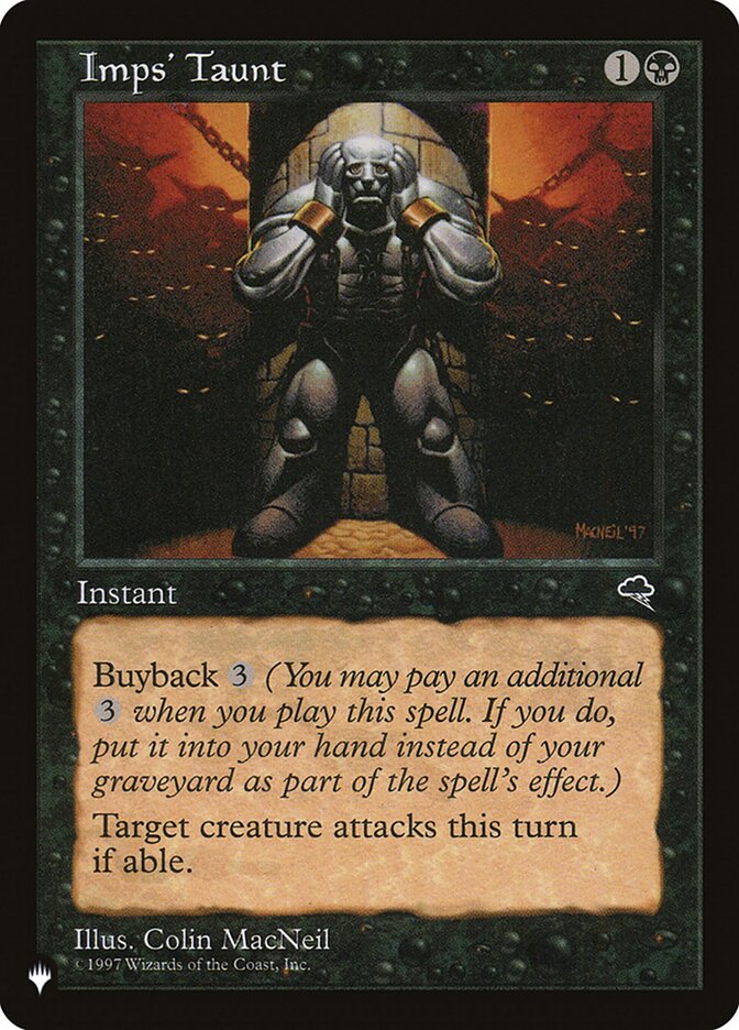 Imps' Taunt [The List] | Gate City Games LLC