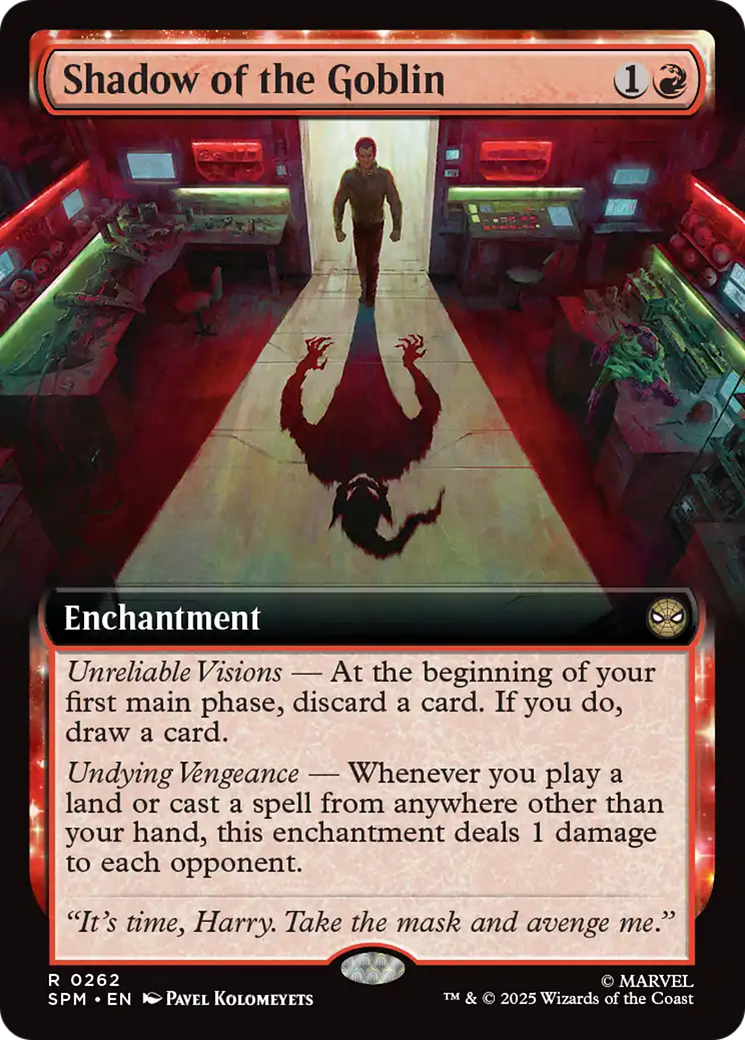 Shadow of the Goblin (Extended Art) [Marvel's Spider-Man] | Gate City Games LLC