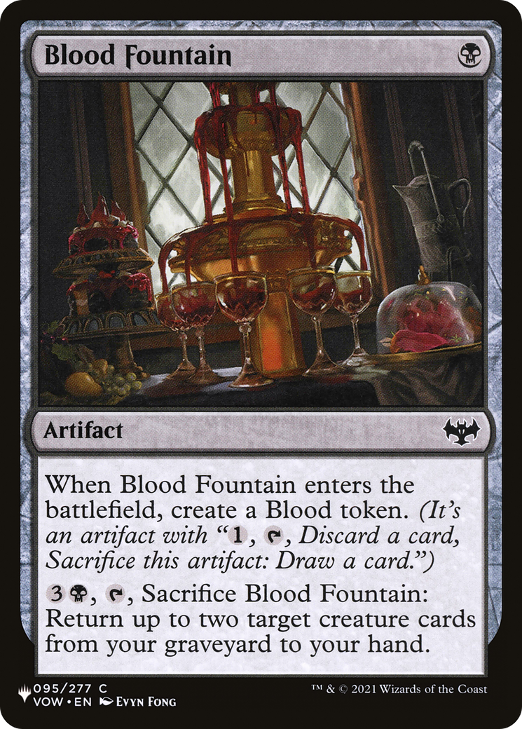 Blood Fountain [The List Reprints] | Gate City Games LLC