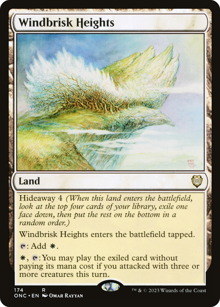 Windbrisk Heights [Phyrexia: All Will Be One Commander] | Gate City Games LLC