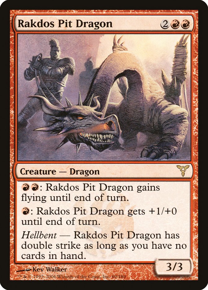 Rakdos Pit Dragon [Dissension] | Gate City Games LLC