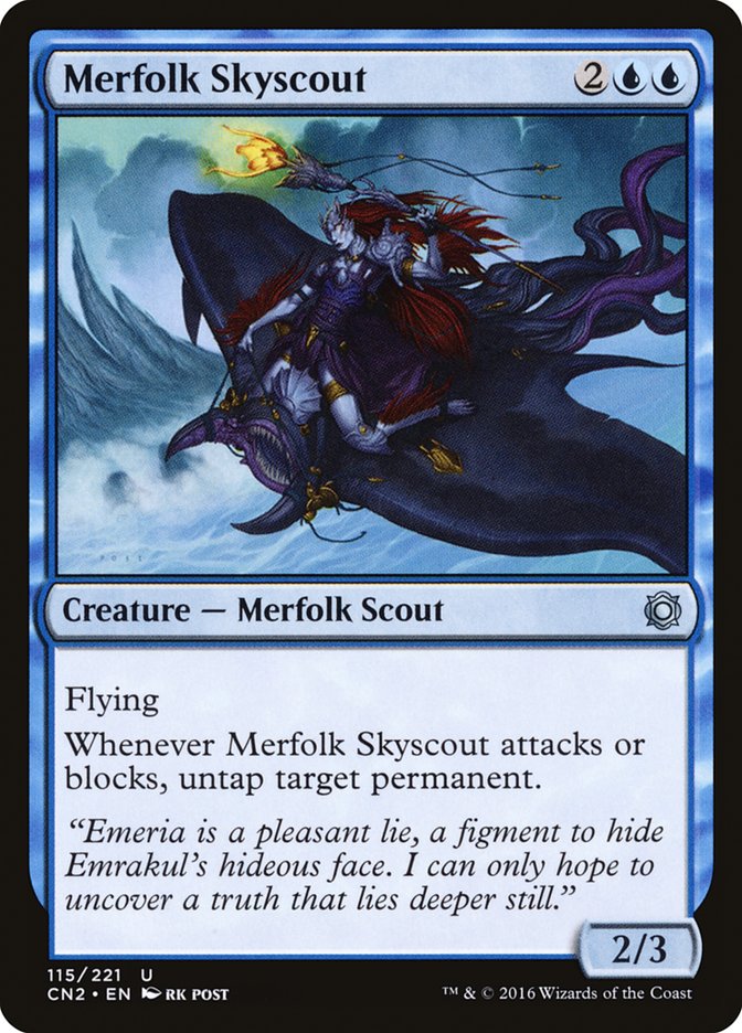 Merfolk Skyscout [Conspiracy: Take the Crown] | Gate City Games LLC