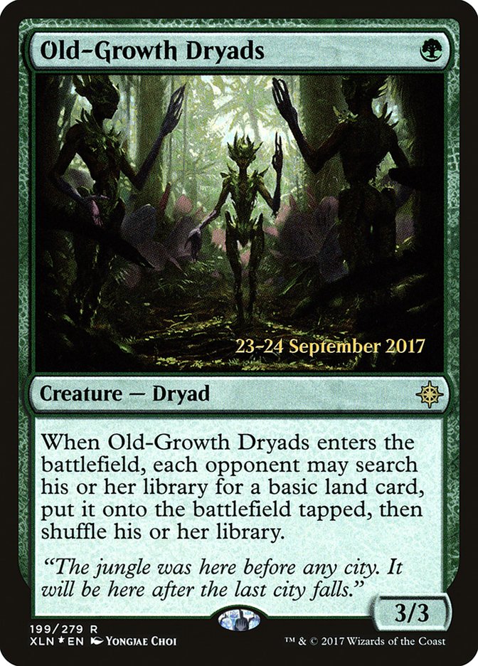 Old-Growth Dryads [Ixalan Prerelease Promos] | Gate City Games LLC