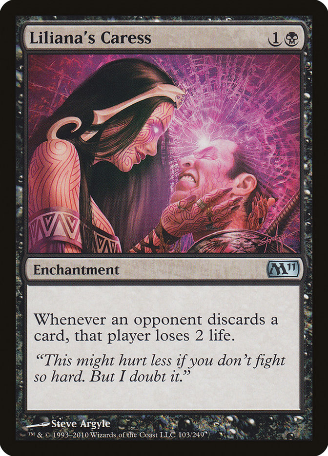 Liliana's Caress [Magic 2011] | Gate City Games LLC
