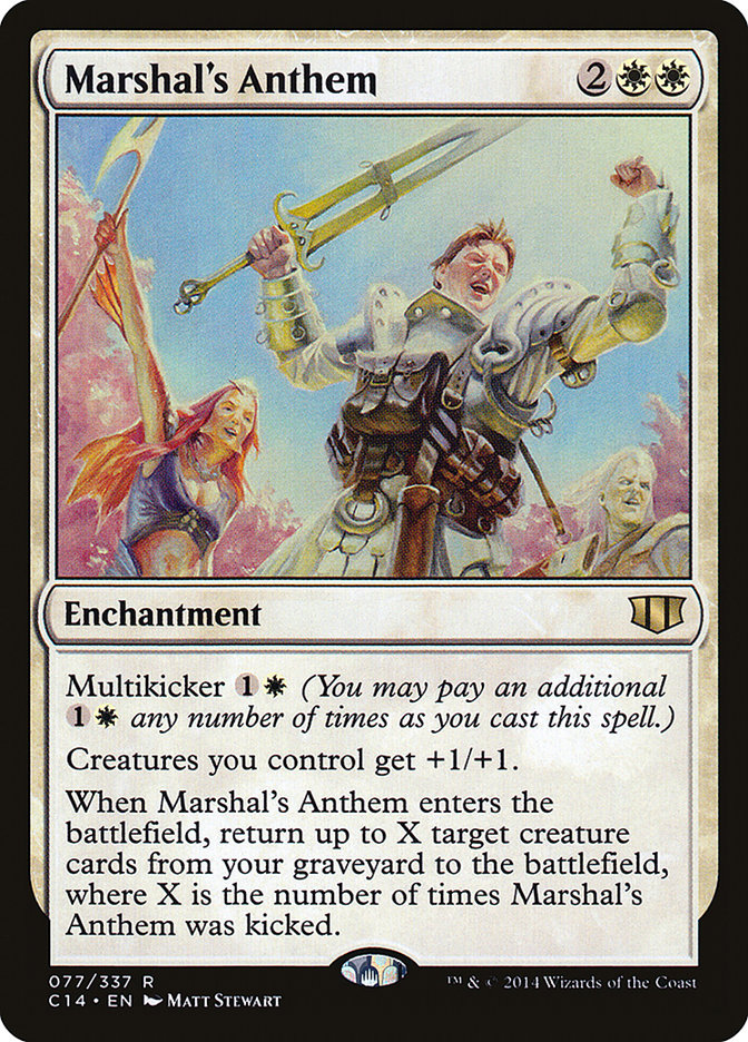 Marshal's Anthem [Commander 2014] | Gate City Games LLC