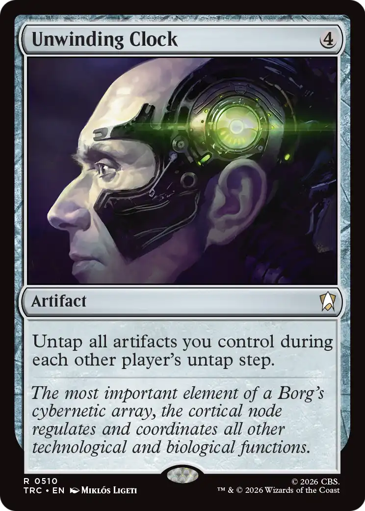 Unwinding Clock (Surge Foil) [Star Trek Commander] | Gate City Games LLC