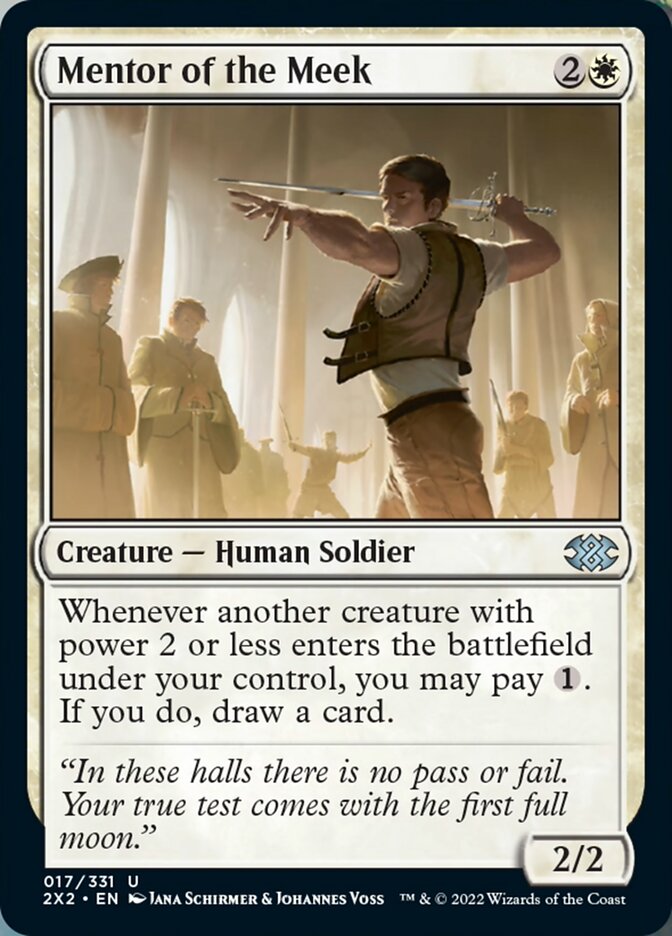 Mentor of the Meek [Double Masters 2022] | Gate City Games LLC
