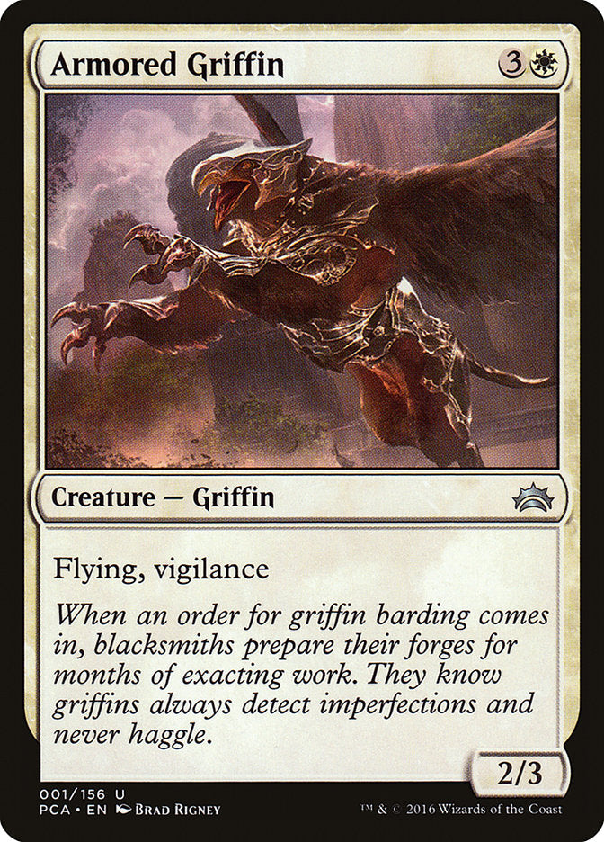 Armored Griffin [Planechase Anthology] | Gate City Games LLC
