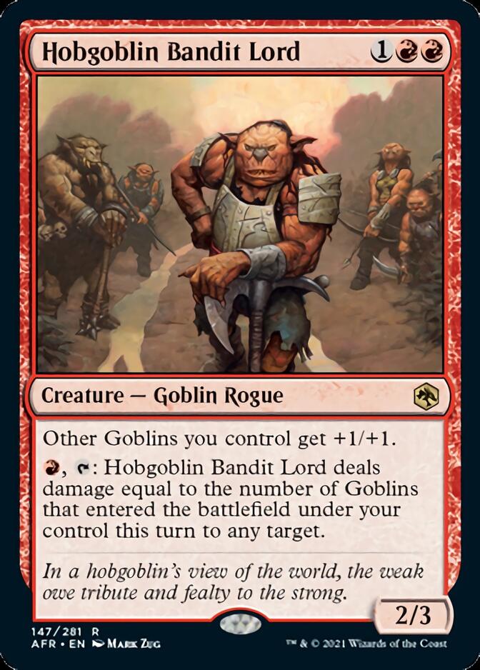 Hobgoblin Bandit Lord [Dungeons & Dragons: Adventures in the Forgotten Realms] | Gate City Games LLC