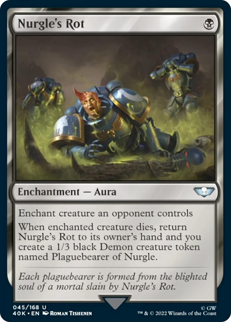 Nurgle's Rot (Surge Foil) [Warhammer 40,000] | Gate City Games LLC
