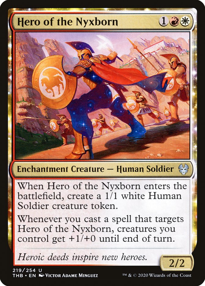 Hero of the Nyxborn [Theros Beyond Death] | Gate City Games LLC