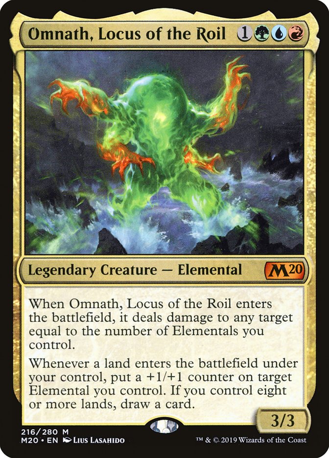 Omnath, Locus of the Roil [Core Set 2020] | Gate City Games LLC