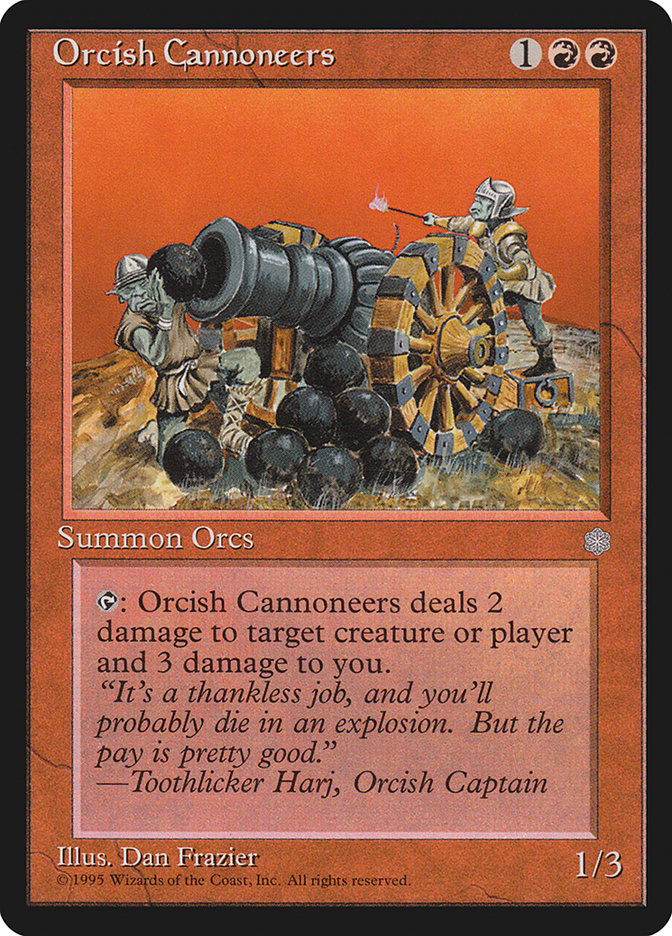 Orcish Cannoneers [Ice Age] | Gate City Games LLC