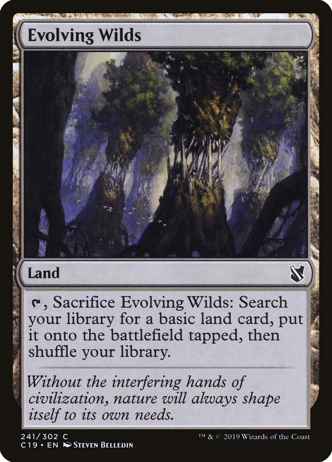 Evolving Wilds [Commander 2019] | Gate City Games LLC