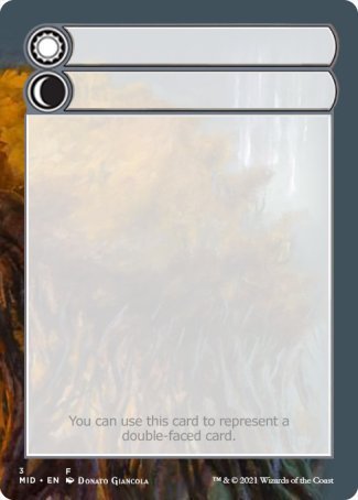 Helper Card (3/9) [Innistrad: Midnight Hunt Tokens] | Gate City Games LLC