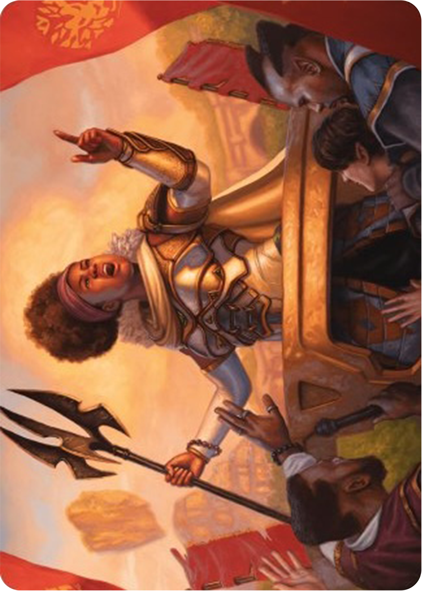 Recruiter of the Guard Art Card [Modern Horizons 3 Art Series] | Gate City Games LLC