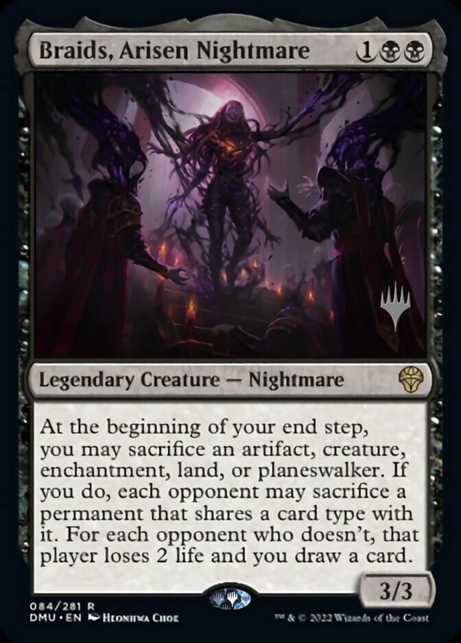 Braids, Arisen Nightmare (Promo Pack) [Dominaria United Promos] | Gate City Games LLC