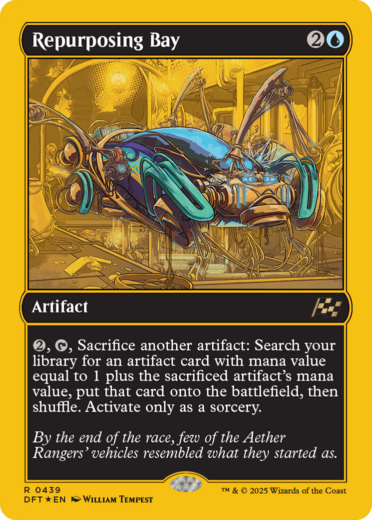 Repurposing Bay (First-Place Foil) [Aetherdrift] | Gate City Games LLC