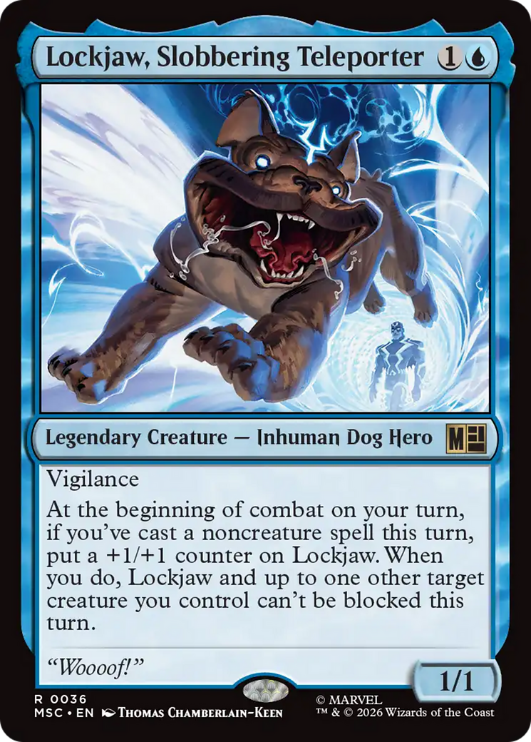 Lockjaw, Slobbering Teleporter [Marvel Super Heroes Commander] | Gate City Games LLC