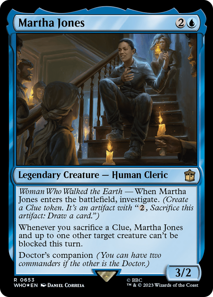 Martha Jones (Surge Foil) [Doctor Who] | Gate City Games LLC