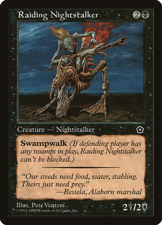 Raiding Nightstalker [Portal Second Age] | Gate City Games LLC