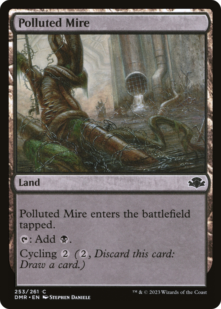 Polluted Mire [Dominaria Remastered] | Gate City Games LLC