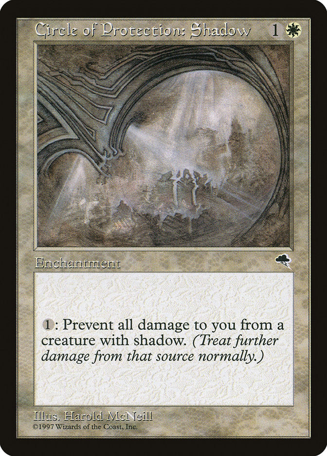 Circle of Protection: Shadow [Tempest] | Gate City Games LLC